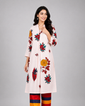 Floral Kurti Pant Set