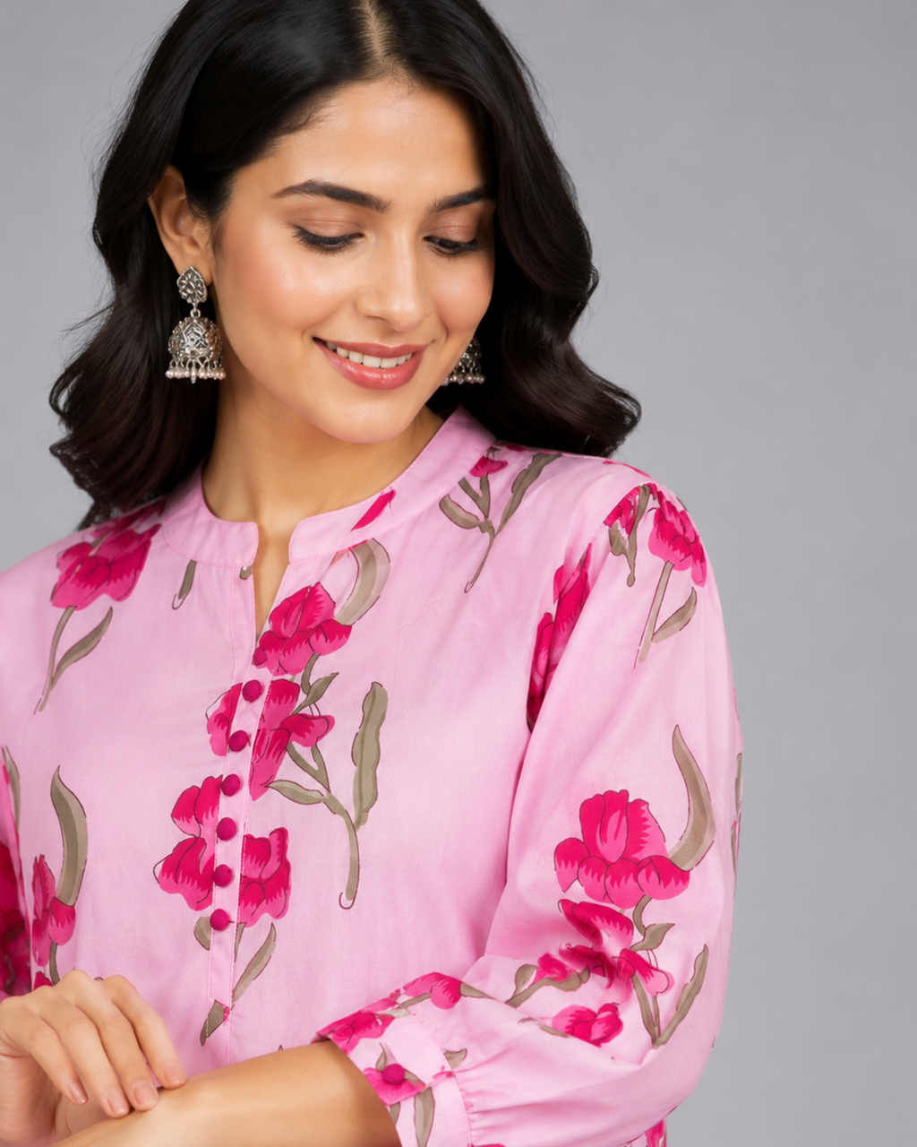 Blush Floral Co-Ord Set