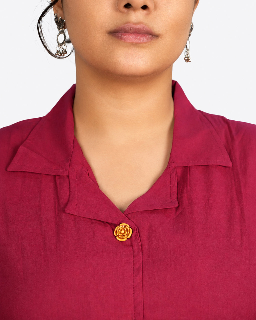 Berry Solid Co-Ord Set