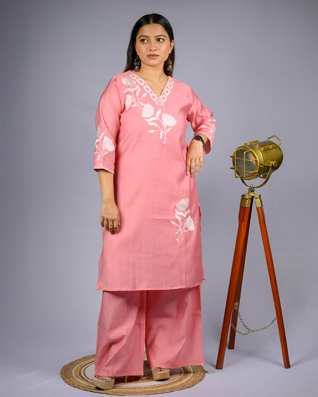 Pink Floral Co-Ord Set